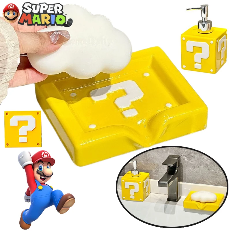 Distribuidor y jabonera Super Mario Bros - Maison Déco Lumière