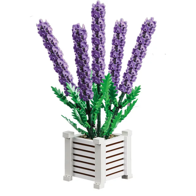 LEGO maceta de lavanda - Maison Déco Lumière